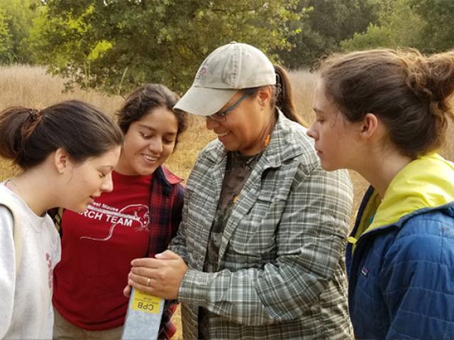 WFB useum students mammal trapping